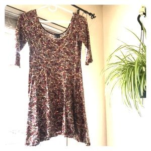 Floral Long Sleeve Sun Dress!